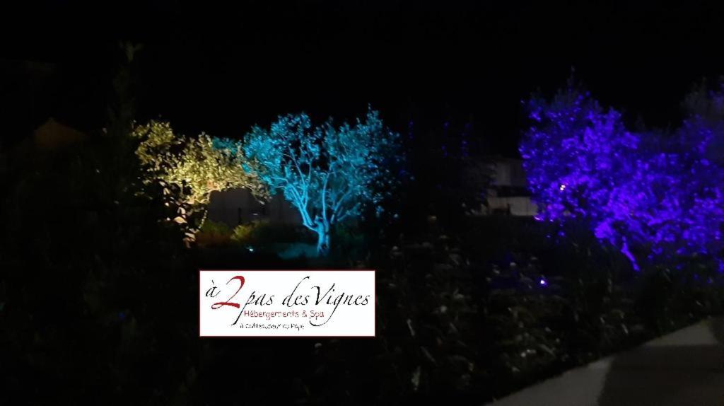 A 2 Pas Des Vignes, Hebergements Et Spa, Maison Numero 6, A Chateauneuf Du Pape 外观 照片